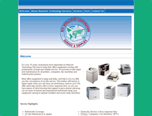 Tablet Screenshot of networktechservice.com